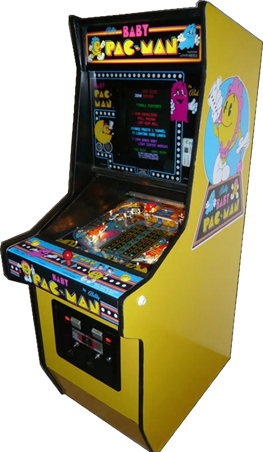 Baby Pac Man, Maschine