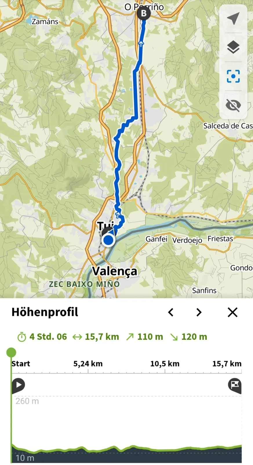 Camino Portugues Central Tag 8