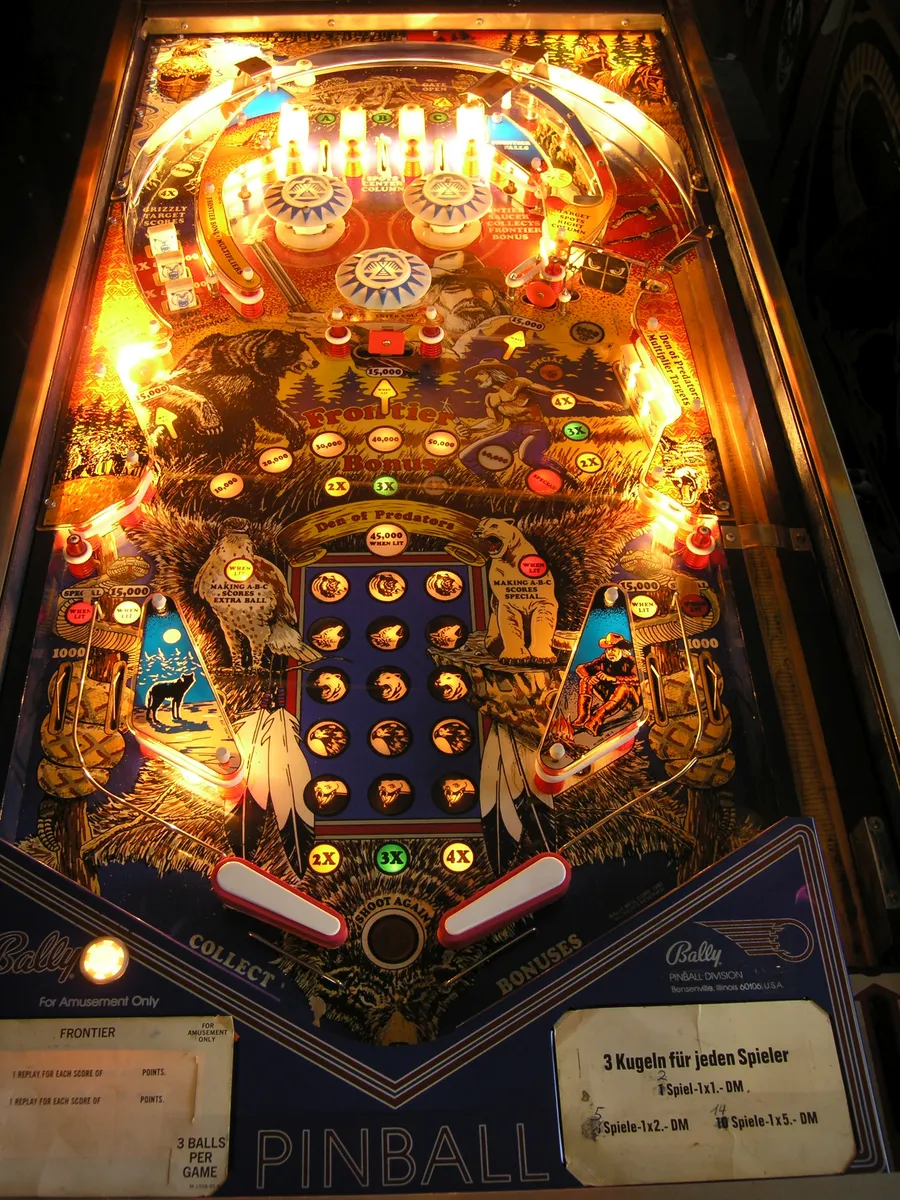 Frontier, Spielfeld