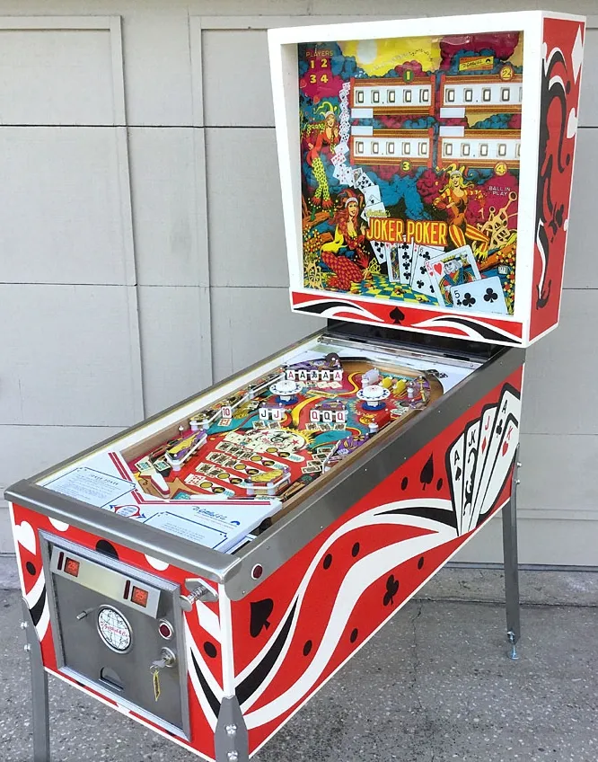 Joker Poker, Maschine