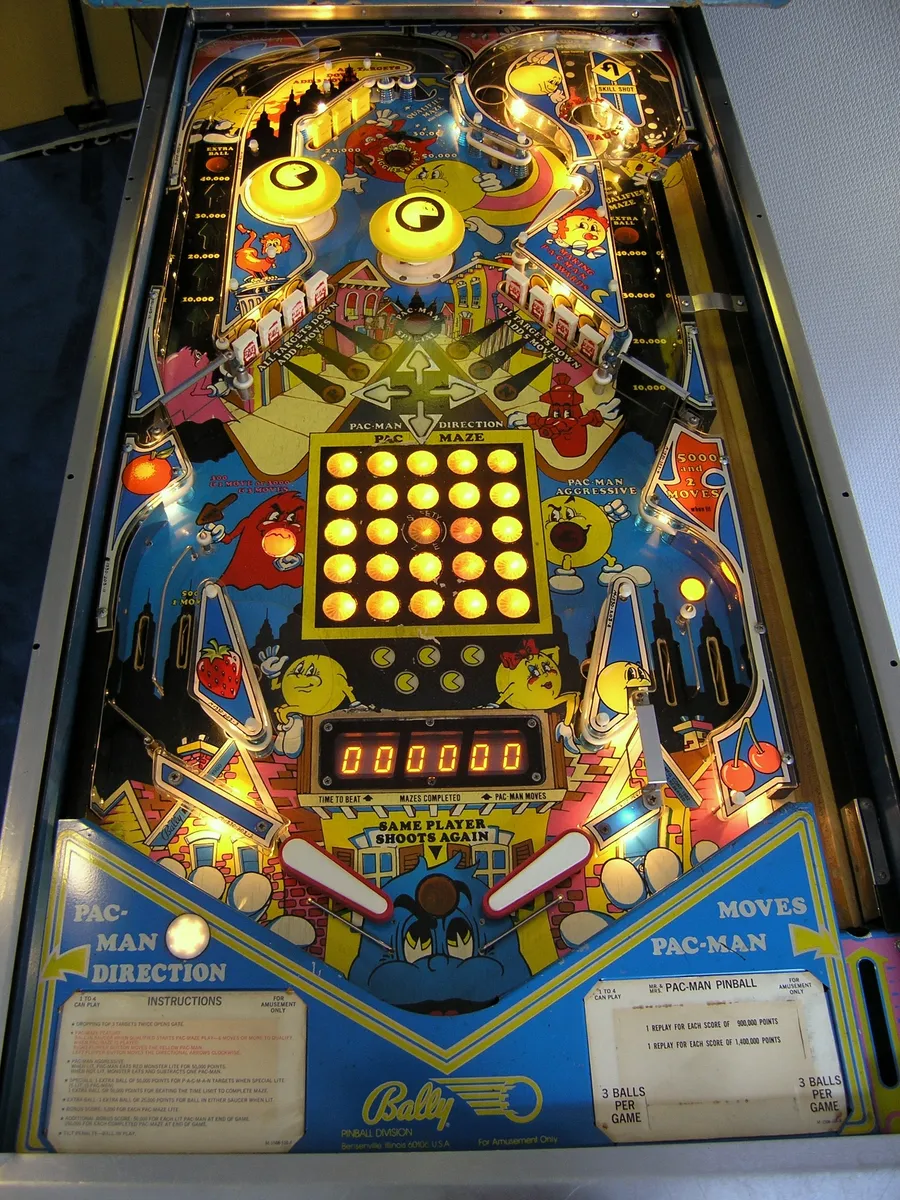 Mr. & Mrs. Pac-Man, Spielfeld