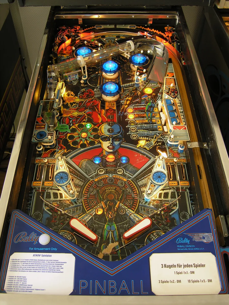 Xenon, Spielfeld